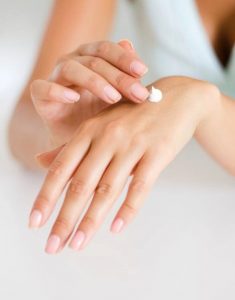 A gentle scrub for smooth nails