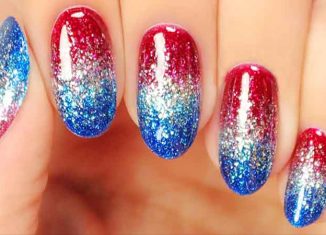 Nail Art tutorial: how to create a glitter gradient?