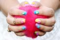 Nail art: Nail Pompoms