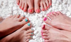 Are you tempted by nail art on the feet?