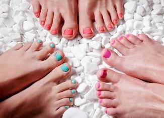 Are you tempted by nail art on the feet?